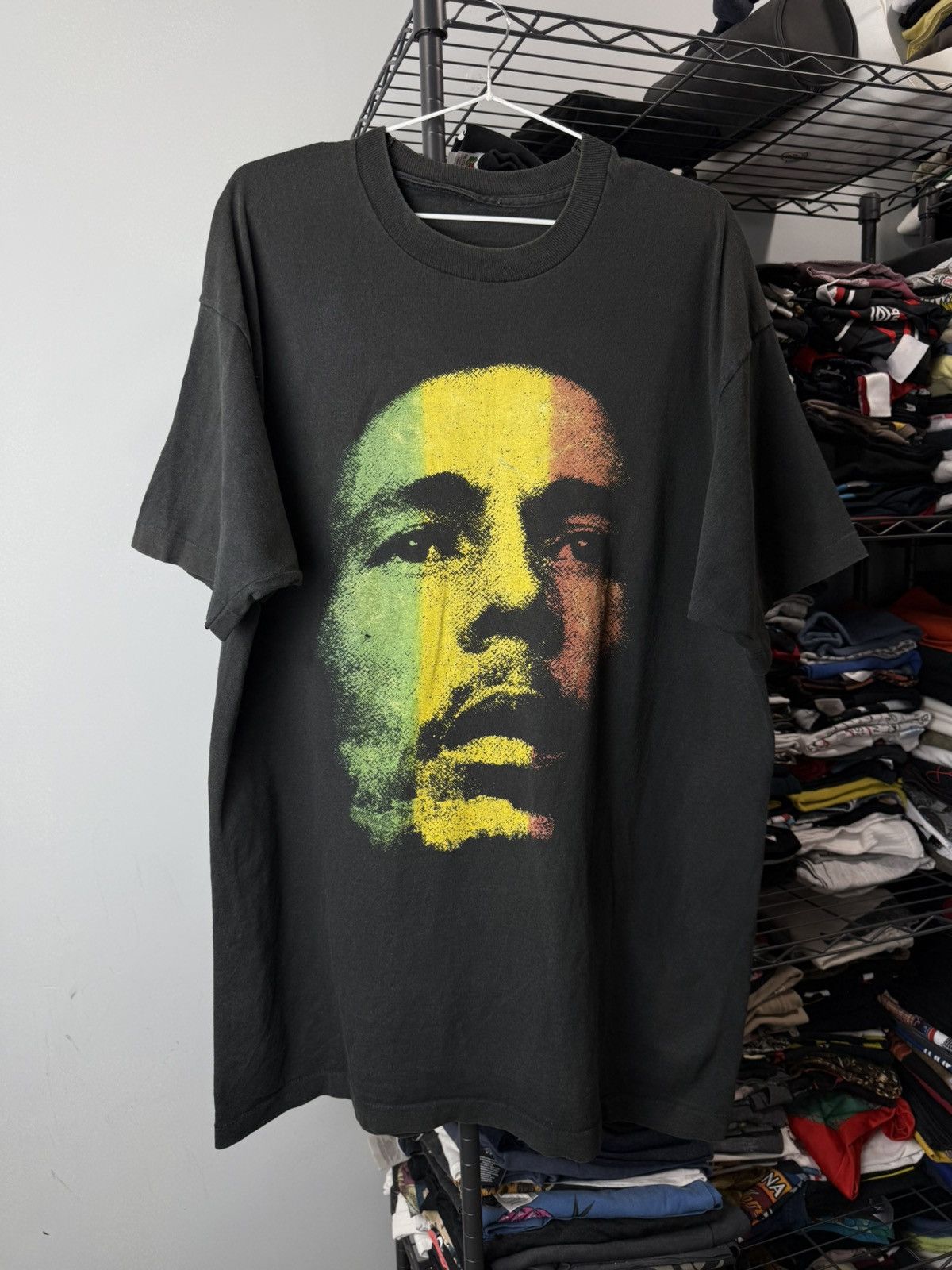 Bob Marley Rare 90 S Vintage Bob Marley Big Face Print T Shirt Reggae Hoodie, Sweatshirt | FlexRushtees.com