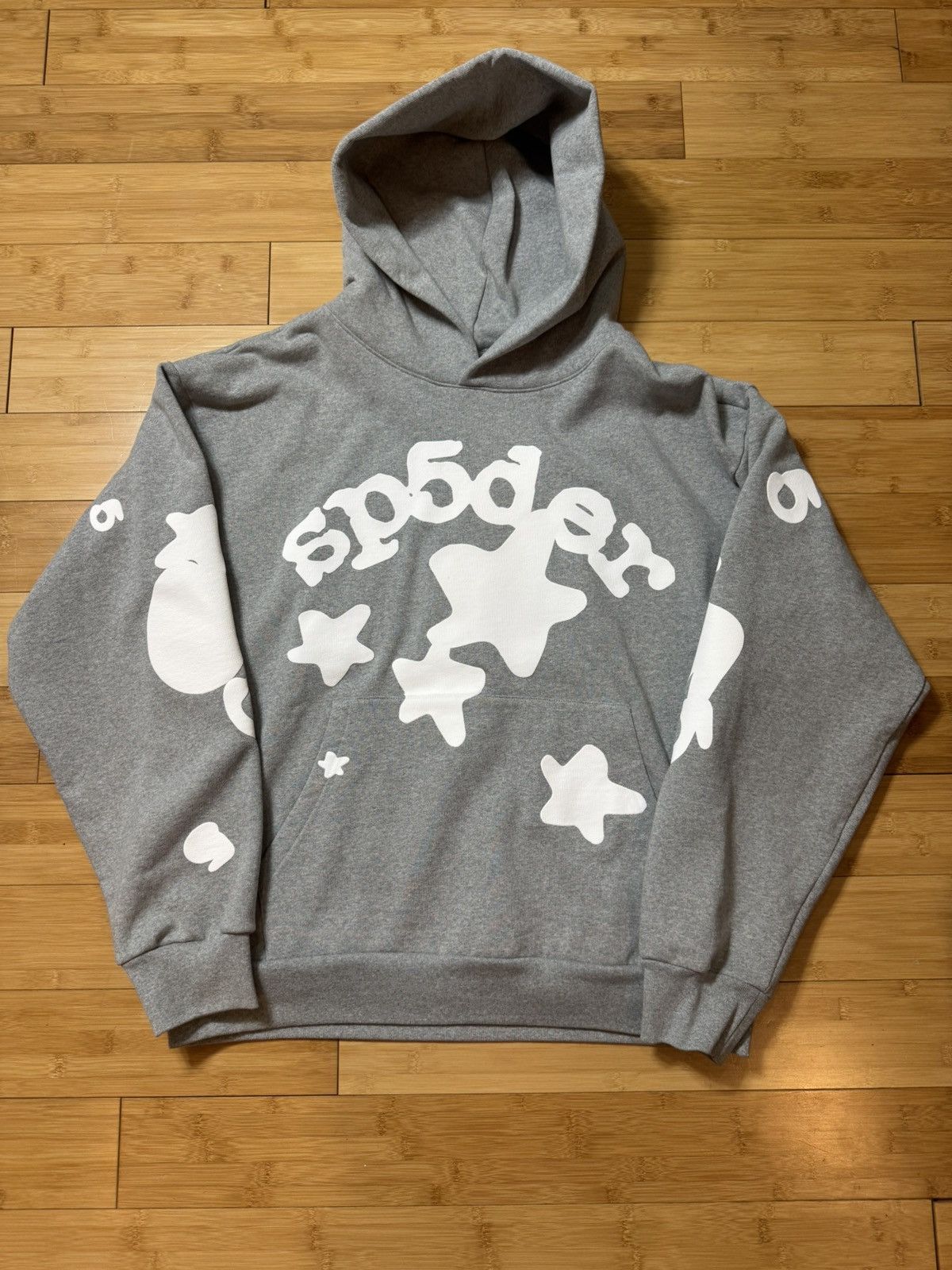 Sp5der Beluga Hoodie Dark Heather Grey Size Xxl