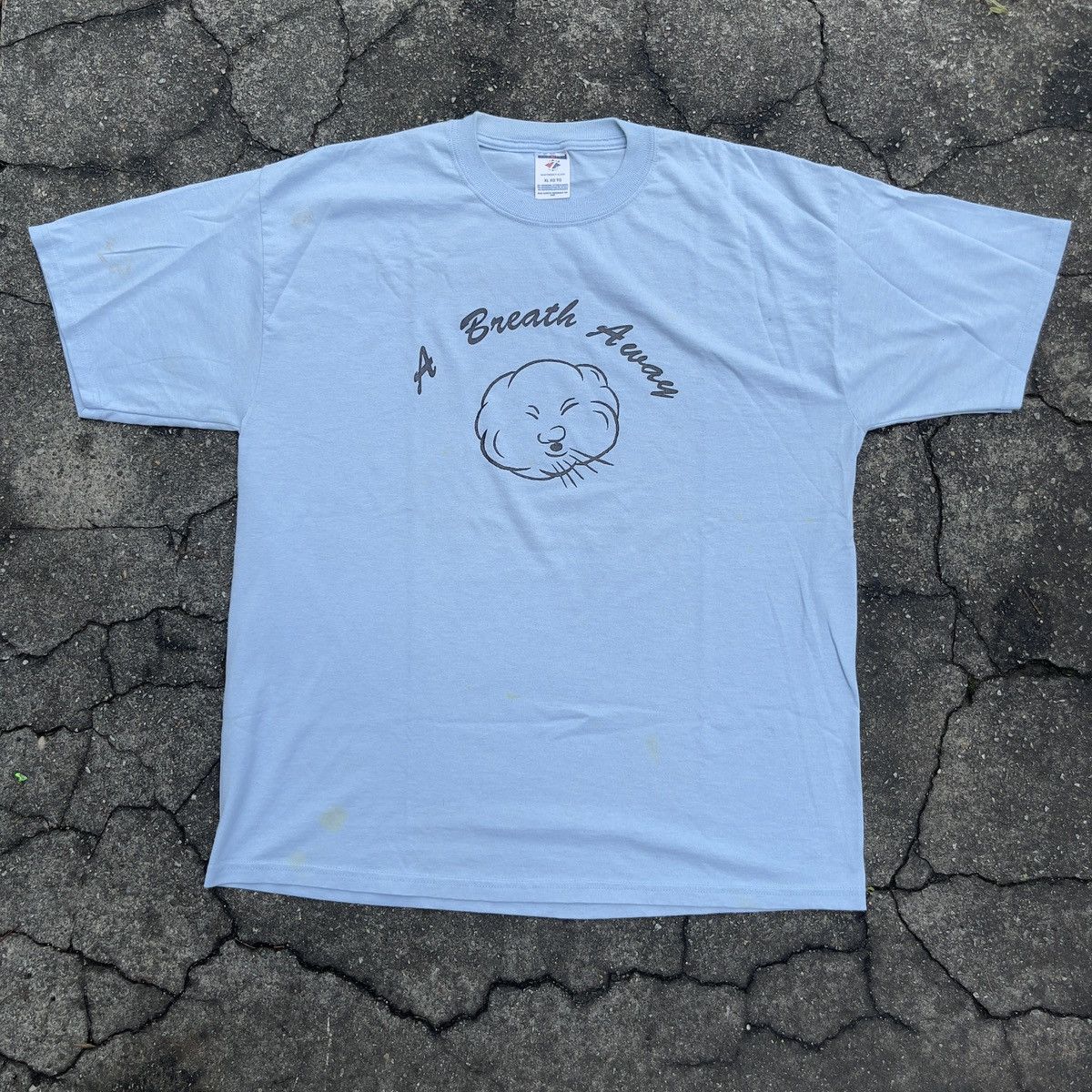 Vintage Y2k A Breath Away Jerzees Shirt