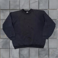 Vintage Screen Stars Black Crewneck Sweatshirt Mens Large Lightweight Pullover Sweatshirt Me