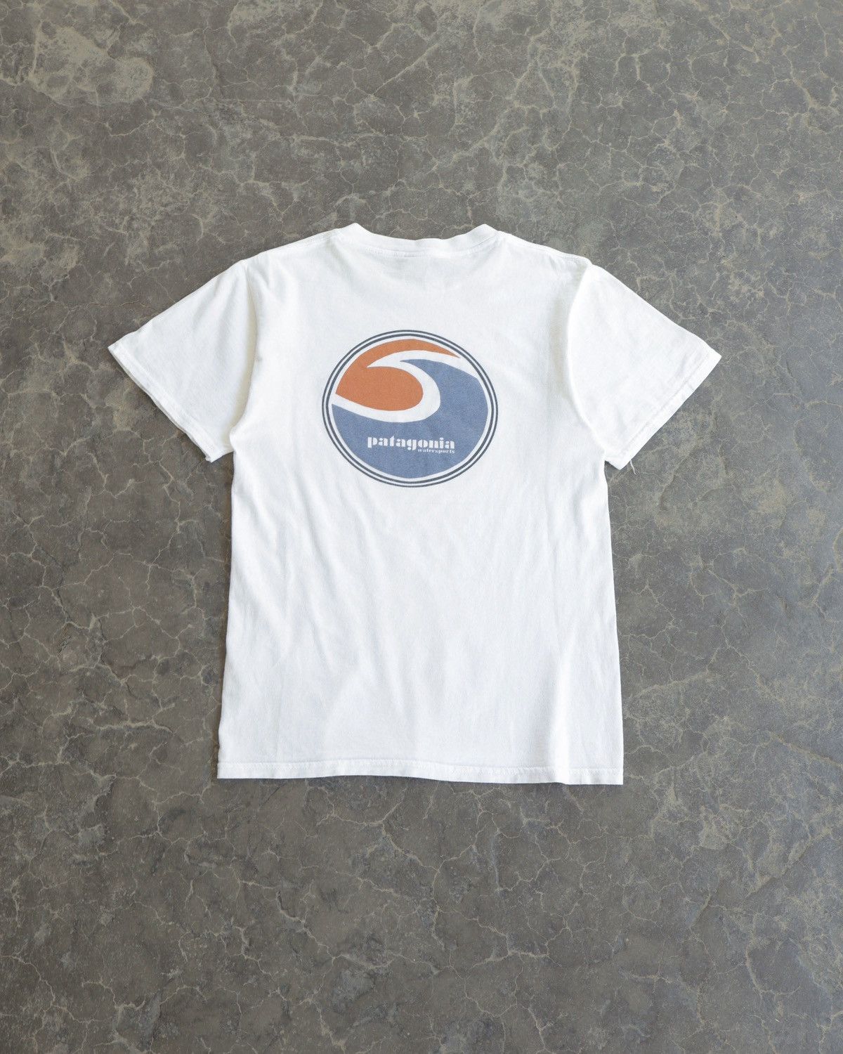 Vintage Patagonia Beneficial Watersports Wave White Tee Usa Hoodie, Sweatshirt | FlexRushtees.com