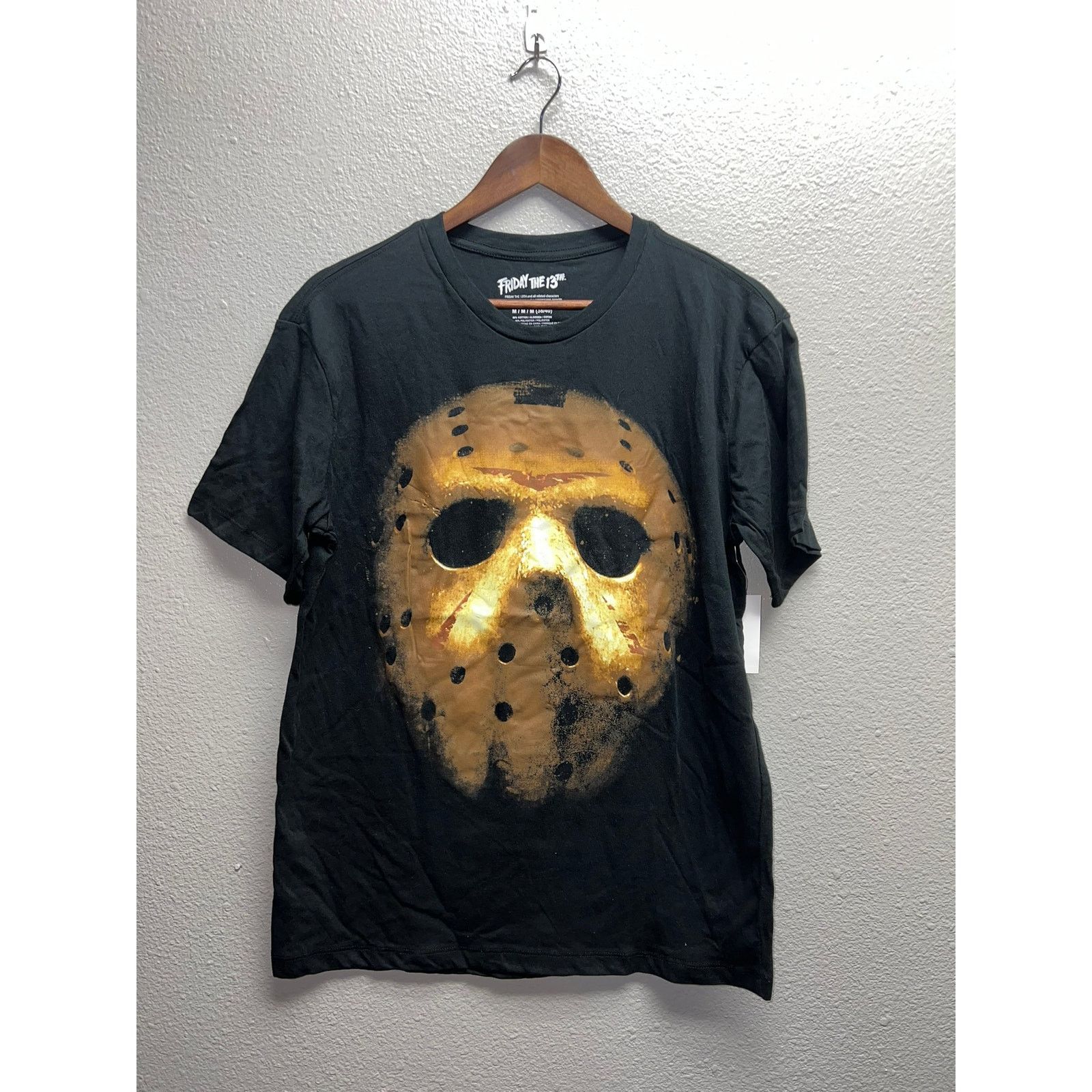 Vintage Friday The 13th Shirt Jason Voorhees Friday Mask Tee Nwt M Hoodie, Sweatshirt | FlexRushtees.com