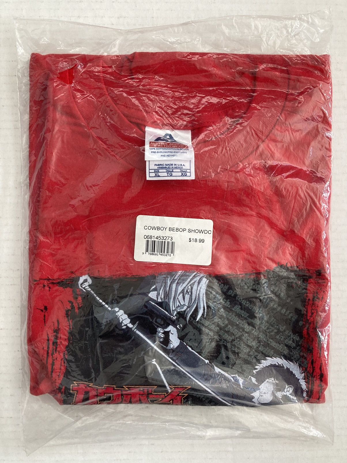 Alstyle Cowboy Bebop Showdown Shirt Spike Spiegel Vicious Vintage Ds