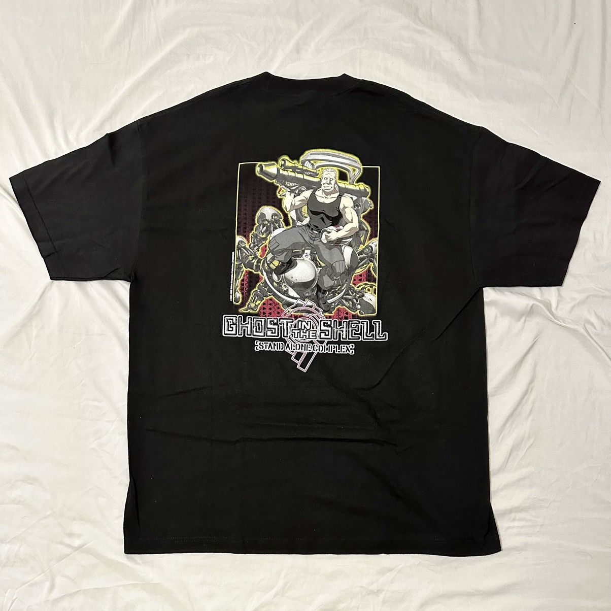Alstyle Vintage Ghost In The Shell Shirt Batou Hoodie, Sweatshirt | FlexRushtees.com