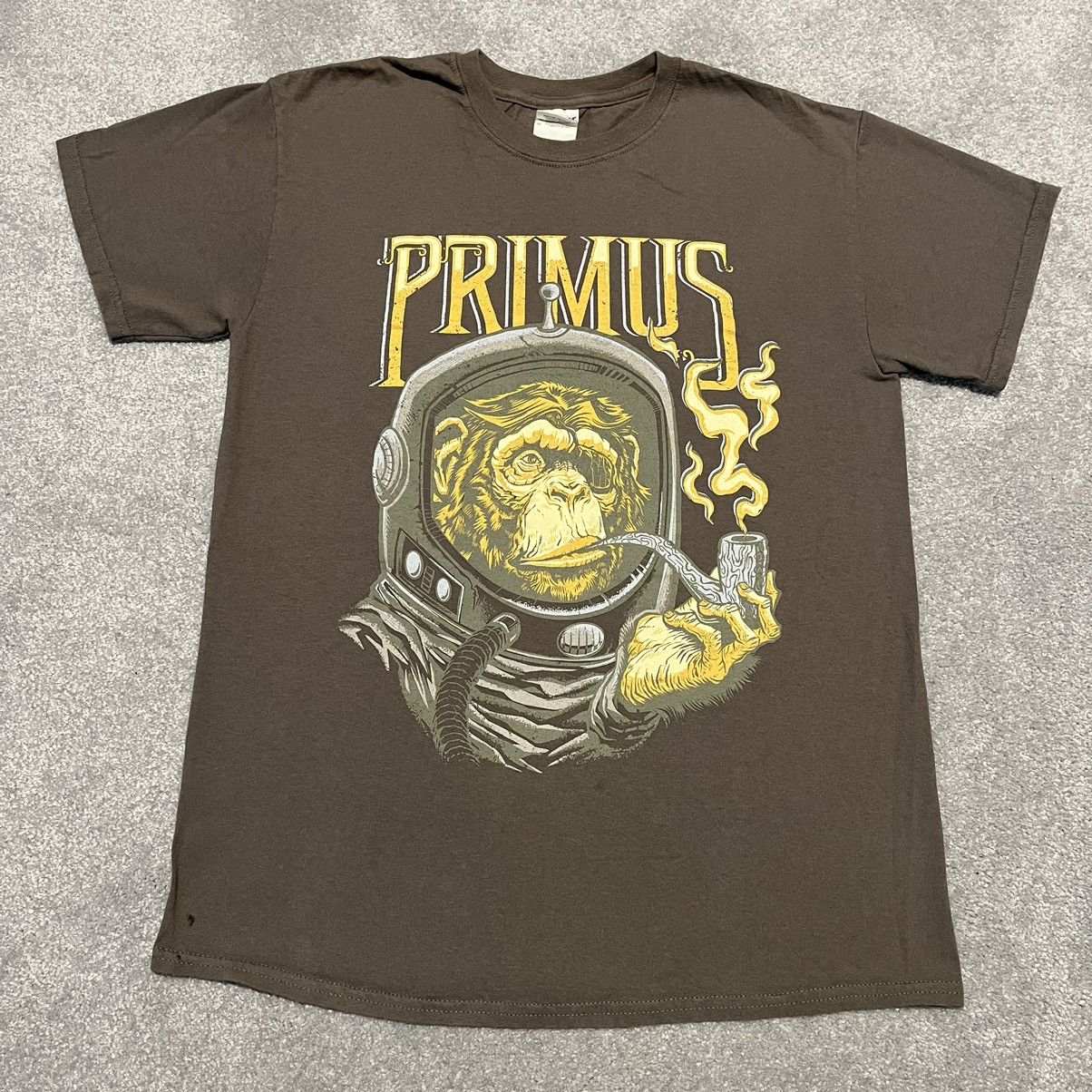 Vintage 2000s Primus Astronaut Monkey Funk Graphic Band Tee