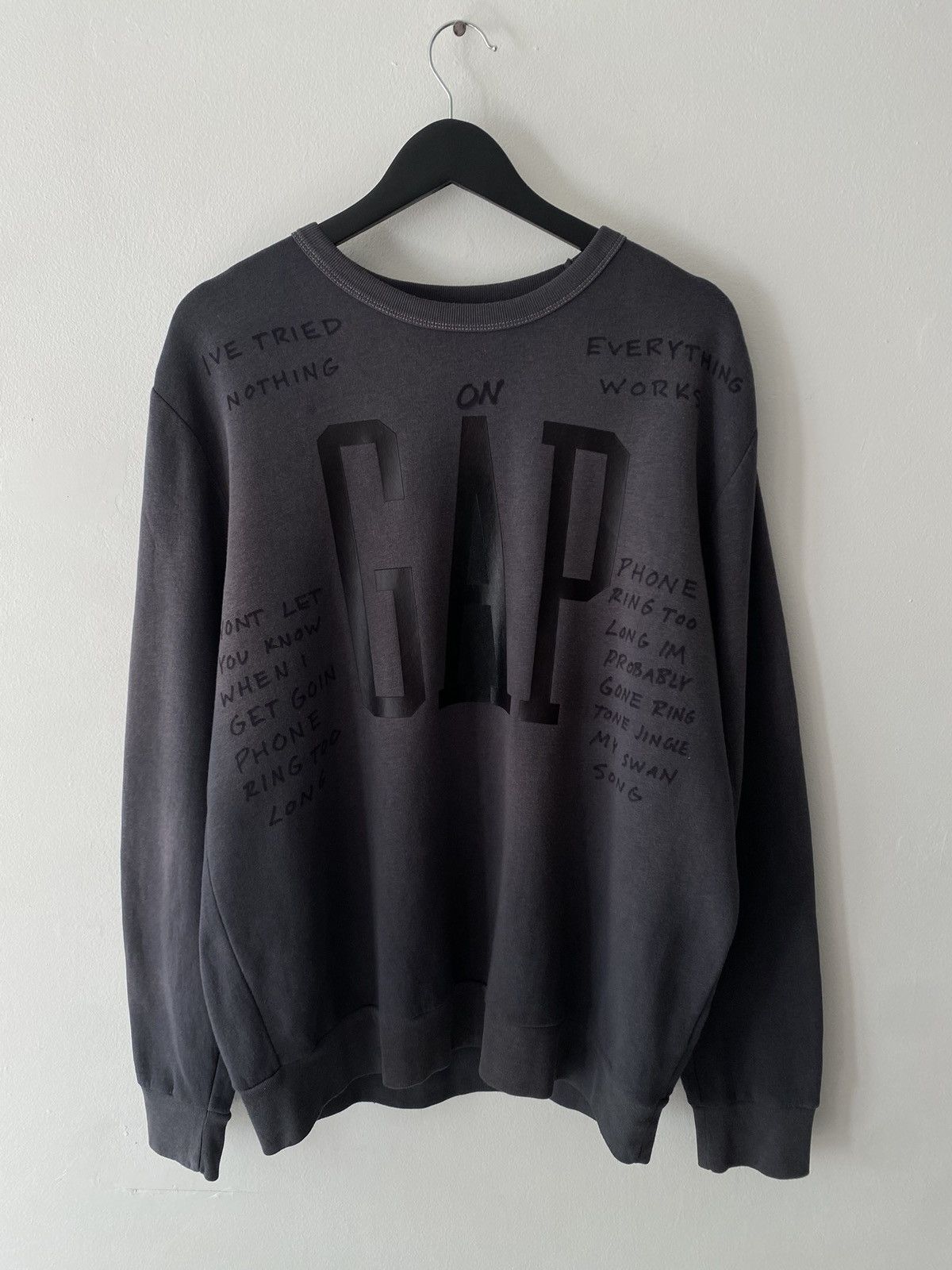 Band Tees Hijacked Gap Death Grips Diy Crewneck Hoodie, Sweatshirt | FlexRushtees.com