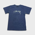Vintage Stussy T Shirt Faded Washed Logo Spell Out Graphic Tee Hoodie, Sweatshirt | FlexRushtees.com