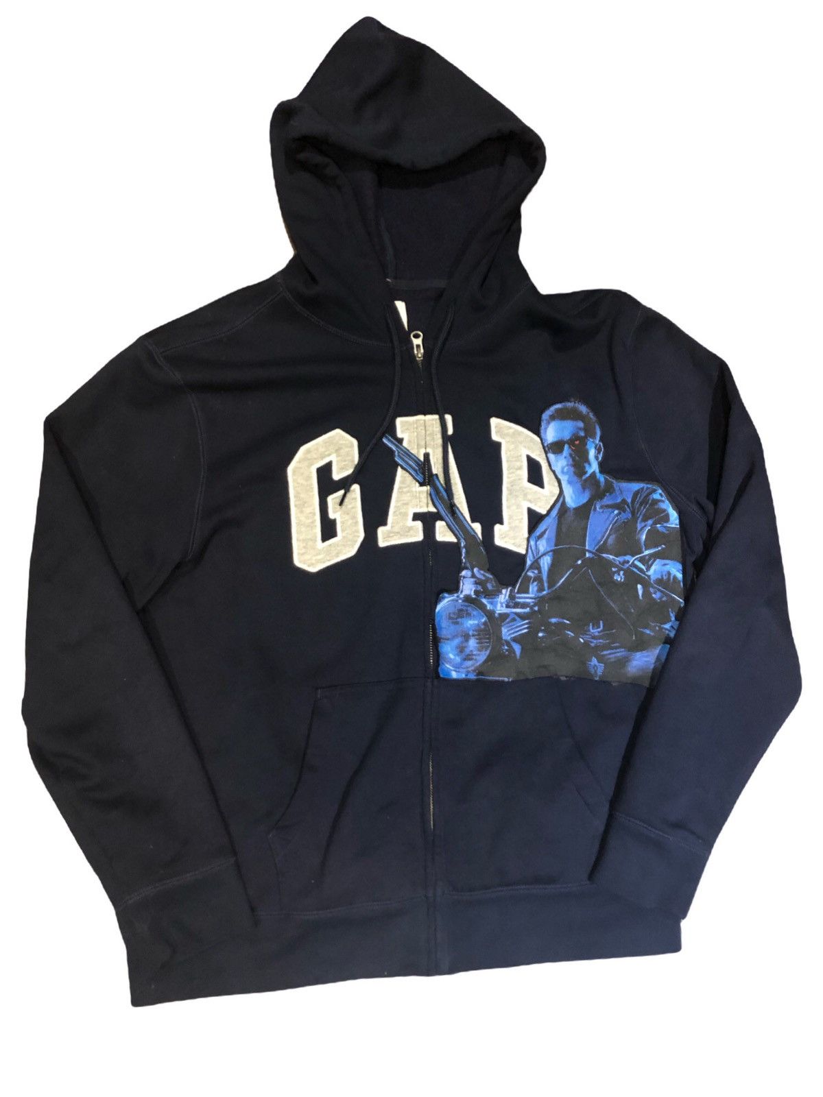 Gap Custom Terminator Zip Up Gap Hoodie