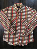 70s Vintage Flannel Penneys Mod Sartorial Like Pendleton