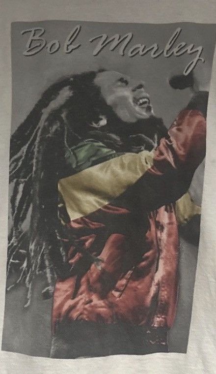Marley Bob Marley White Tee Hoodie, Sweatshirt | FlexRushtees.com