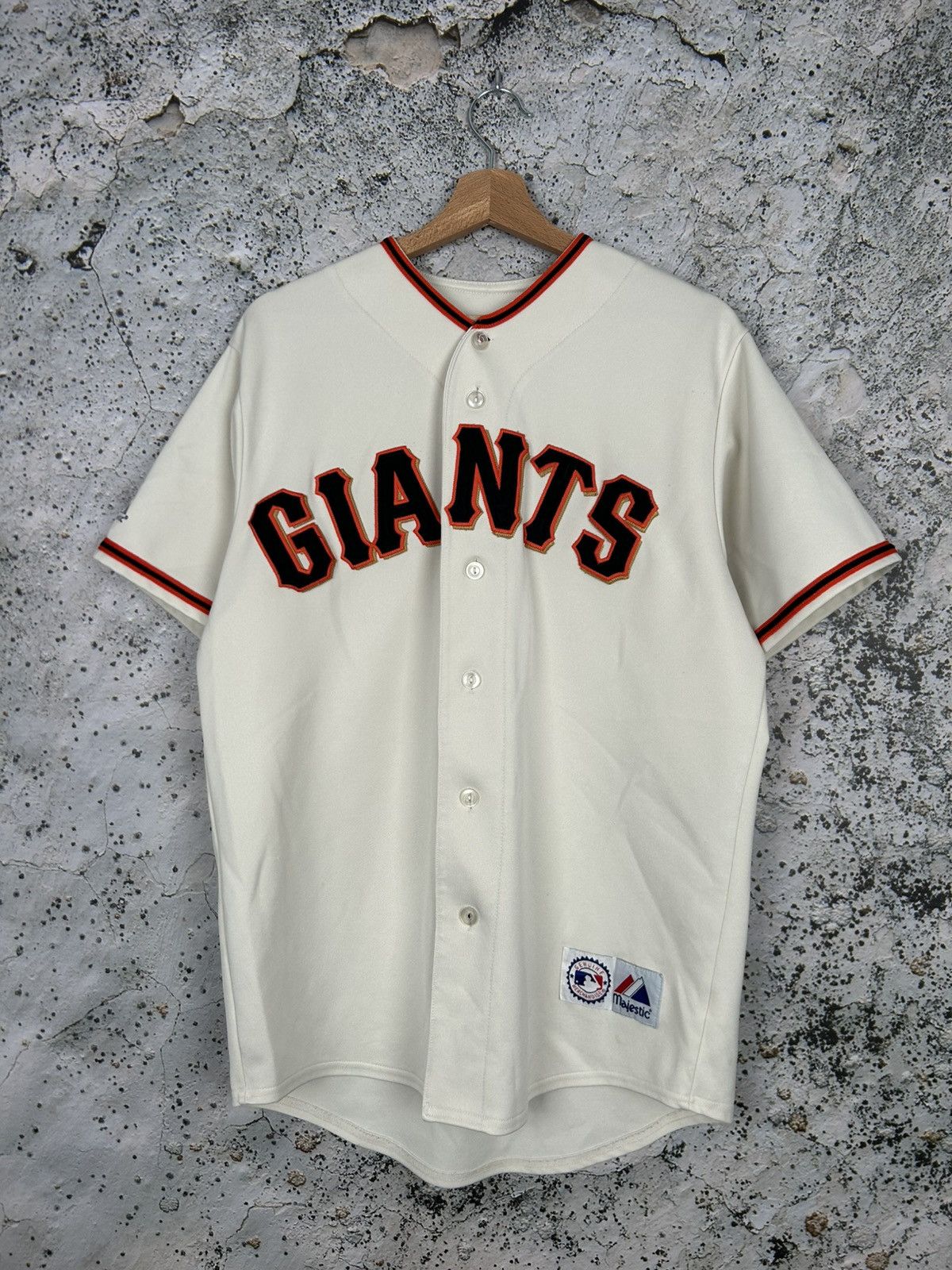 Majestic Vintage New York Giants Mlb Majestic 90s Archive Jersey Rare