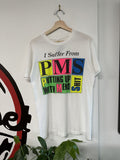 Vintage 80s Pms Funny Quote Graphic Tee Fits M Hoodie, Sweatshirt | FlexRushtees.com