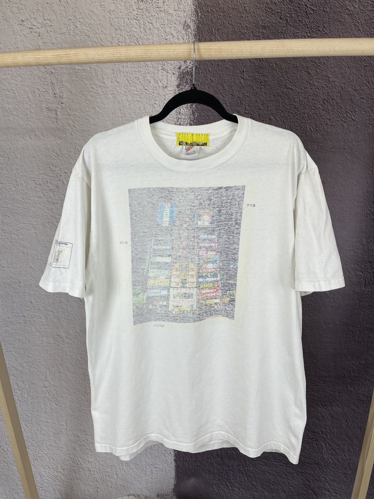 Jerzees X Vintage Pachinko Cathedral 90s Vintage Jerzees Made In Tokyo Usa Tee