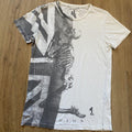 Other Grey And White Graphic Print Skeleton T Shirt Hoodie, Sweatshirt | FlexRushtees.com