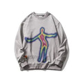 Vintage Dancing Neon Alien Graphic Crewneck T-Shirts, Hoodie, Sweatshirt | FlexRushtees.com