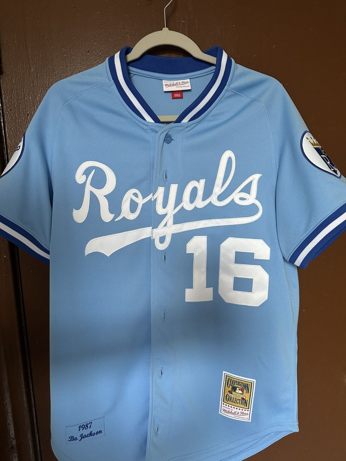 Mitchell Ness Bo Jackson Rare Mlb Kansas City Royals Jersey Medium