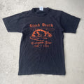 Vintage 90s Black Death European Tour 1347 1351 Tee Hoodie, Sweatshirt | FlexRushtees.com