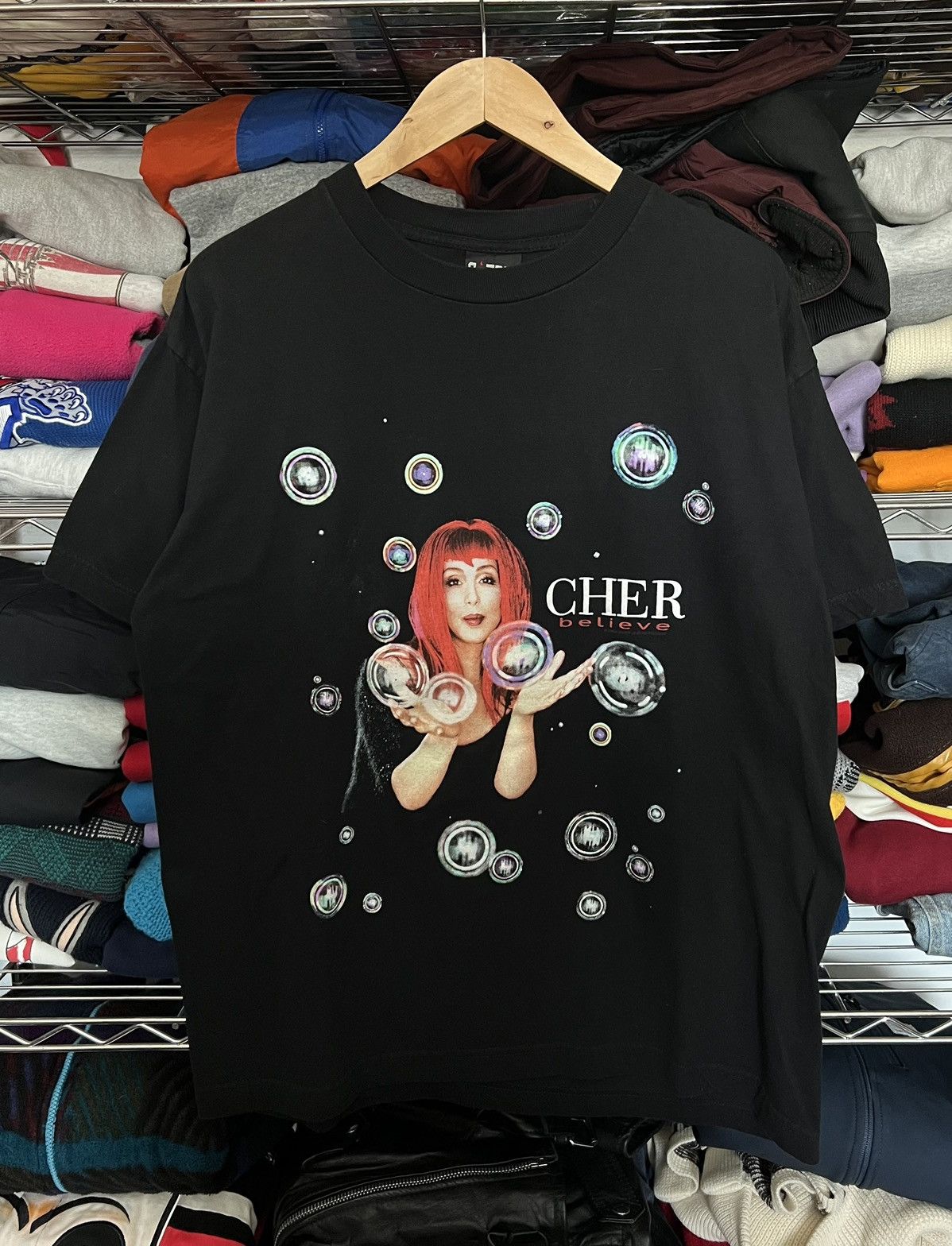 Vintage 90 S Cher Believe Tour Shirt