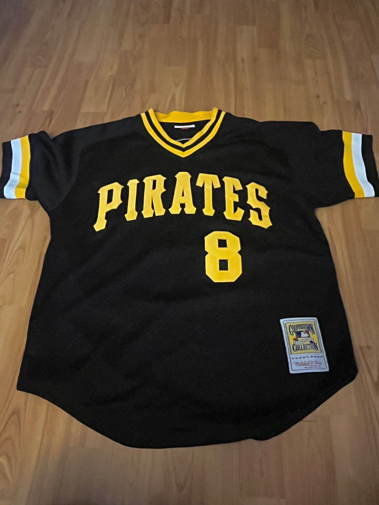 Ness Mitchell Ness Pirates Stargell 1982 Mesh Batting Jersey L