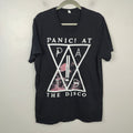 Other Panic At The Disco T Shirt Mens Medium Black Rock Hoodie, Sweatshirt | FlexRushtees.com