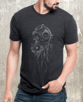 Vintage Men S Ocean Diving Jellyfish Graphic Tee
