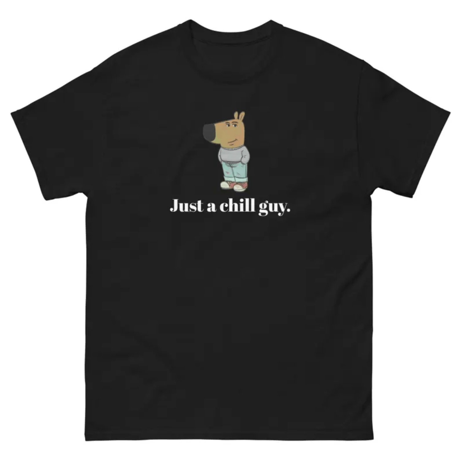 Vintage Just A Chill Guy Funny Tshirt Chill Guy Trend Shirt Hoodie, Sweatshirt | FlexRushtees.com