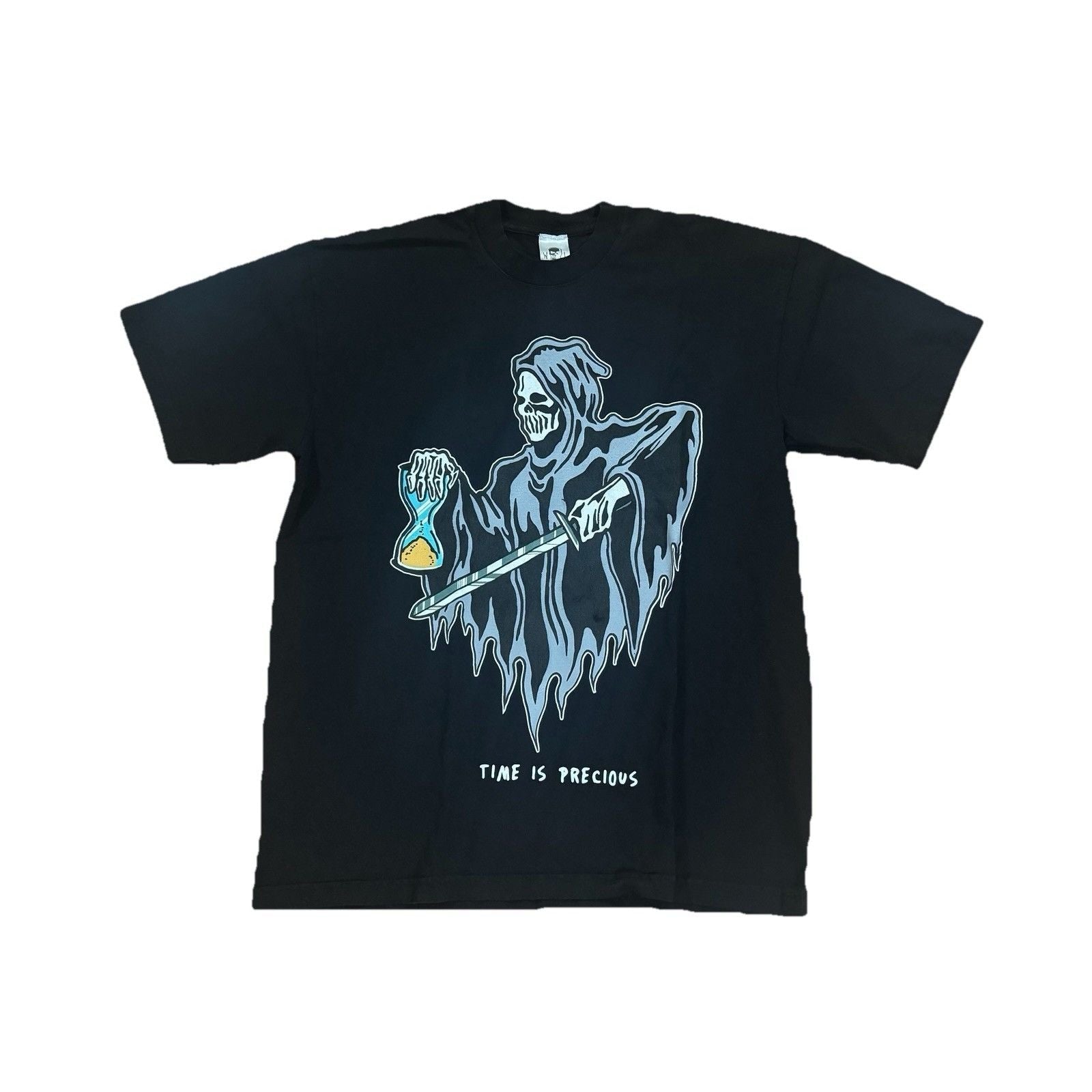 Warren Lotas Men S Warren Lotas Black Time Is Precious T Shirt Size Large Hoodie, Sweatshirt | FlexRushtees.com