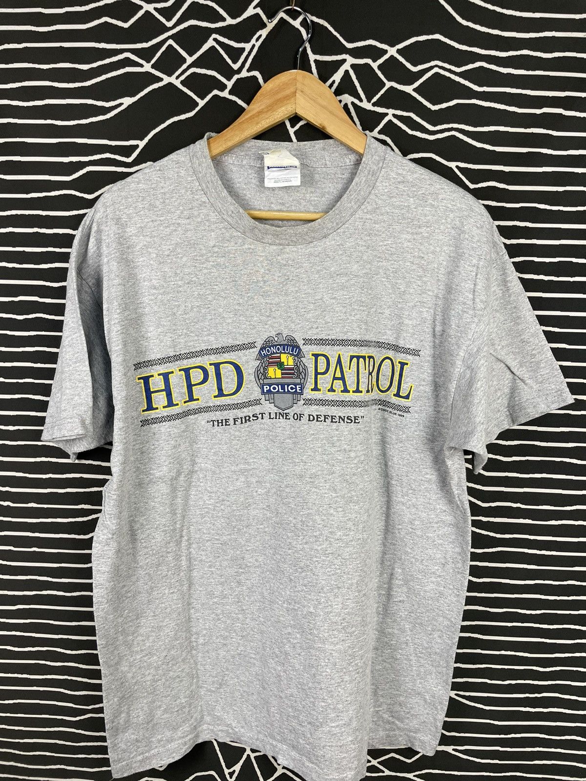 Vintage Hanes 90s Honolulu Police Tshirt
