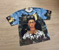 Vintage 00 S Frida Kahlo Artist All Over Print T Shirt Hoodie, Sweatshirt | FlexRushtees.com