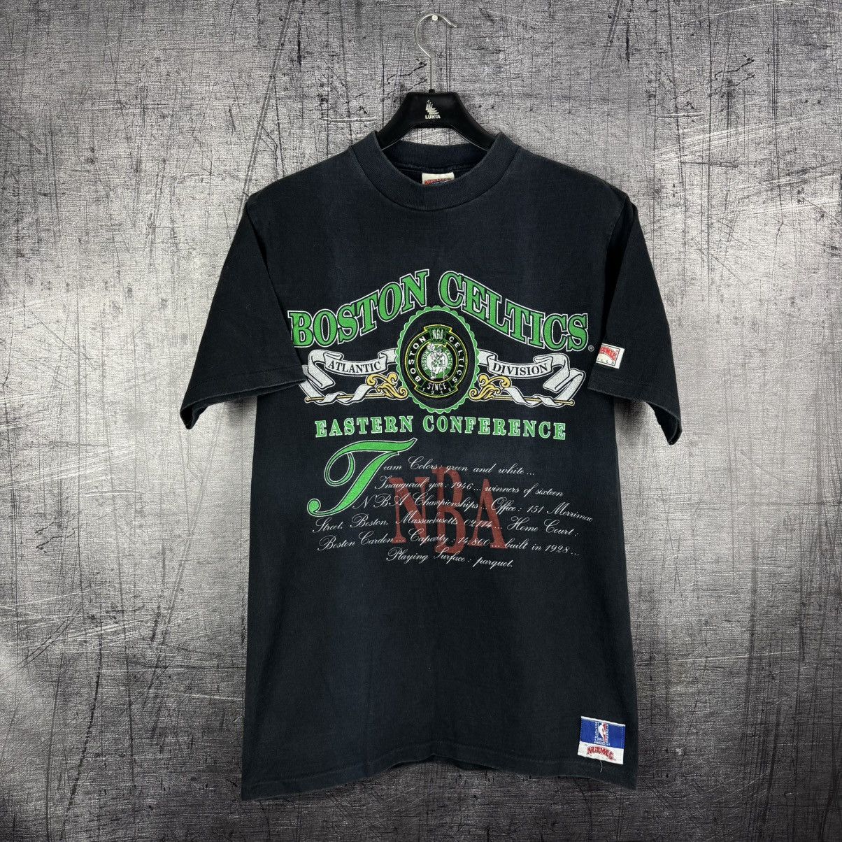 Vintage 90s Nutmeg Mills Nba Boston Celtics T Shirt Tee Usa Hoodie, Sweatshirt | FlexRushtees.com