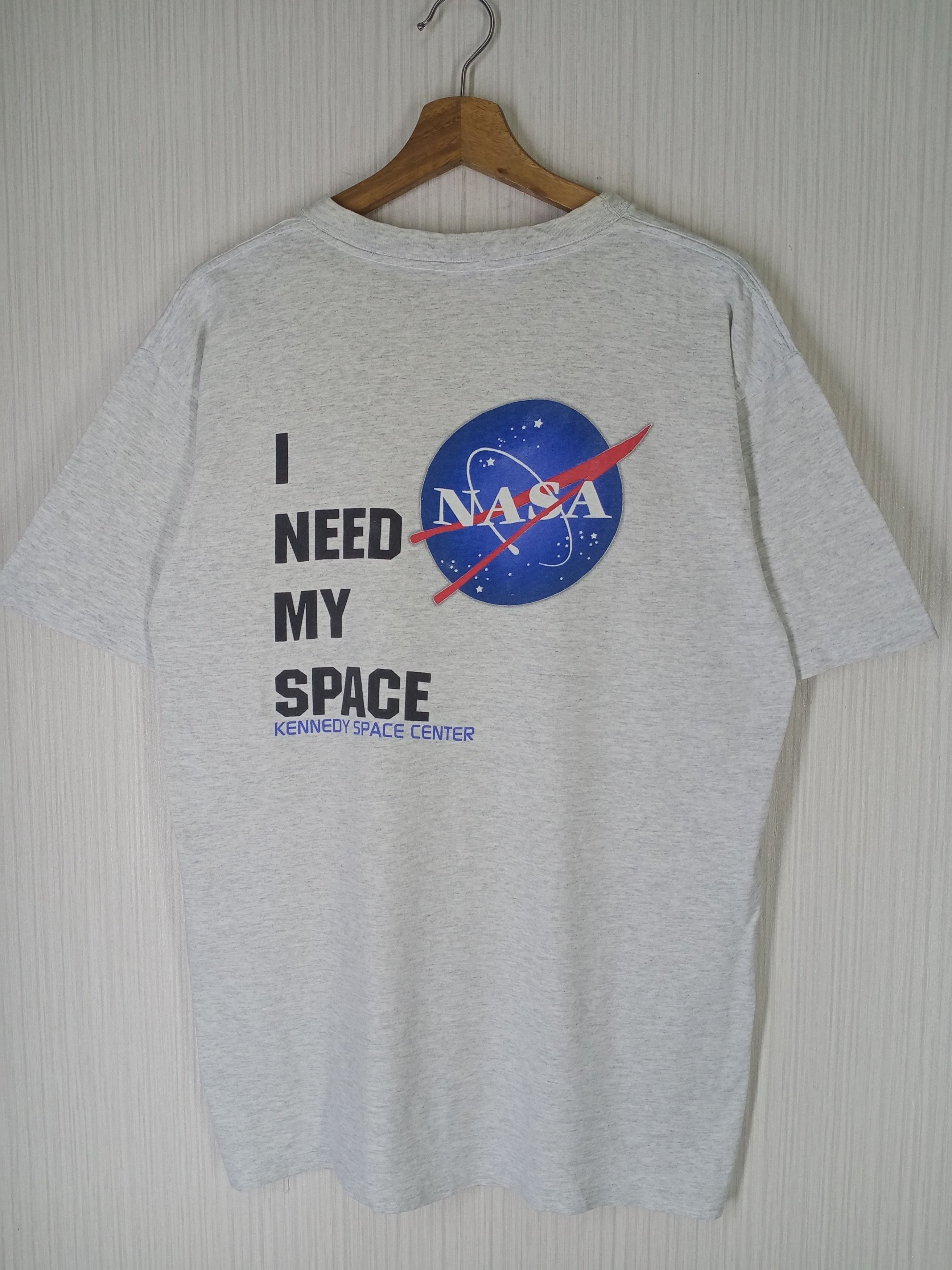 Nasa X Vintage Rare Vintage 90 S Nasa Kennedy Space Center Tshirt