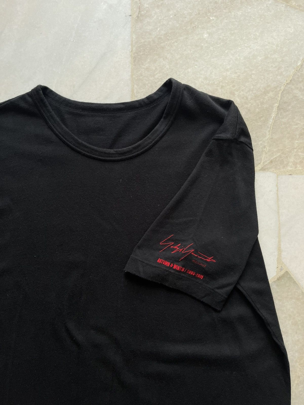 Yohji Yamamoto A W 2000 2001 Yohji Yamamoto Pour Homme Sample Tee Hoodie, Sweatshirt | FlexRushtees.com