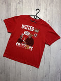 Vintage Manchester United Soccer Tee Logo 20 Champions 2013 Hoodie, Sweatshirt | FlexRushtees.com