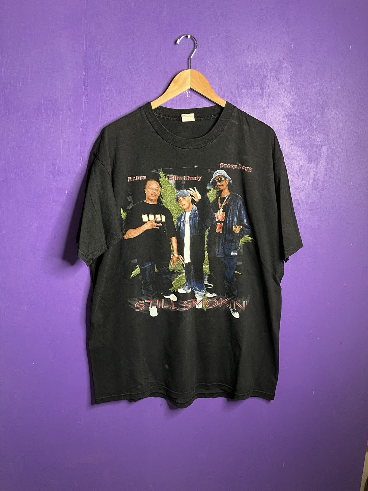 Vintage 90s Still Smokin Snoop Dr Dre Eminem Rap Tee Hoodie, Sweatshirt | FlexRushtees.com