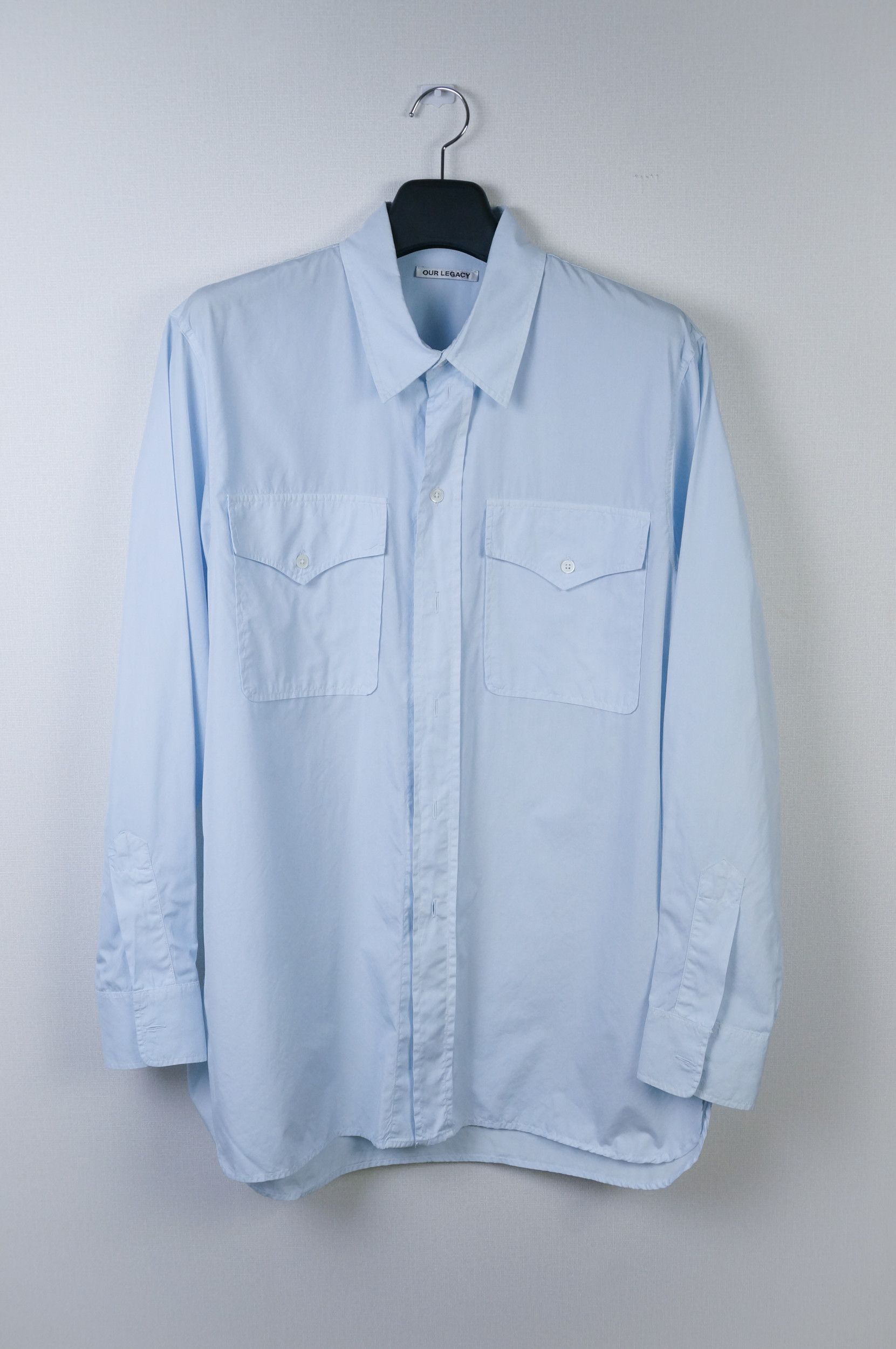 Legacy Our Legacy Poplin Shirt Sky Blue Hoodie, Sweatshirt | FlexRushtees.com