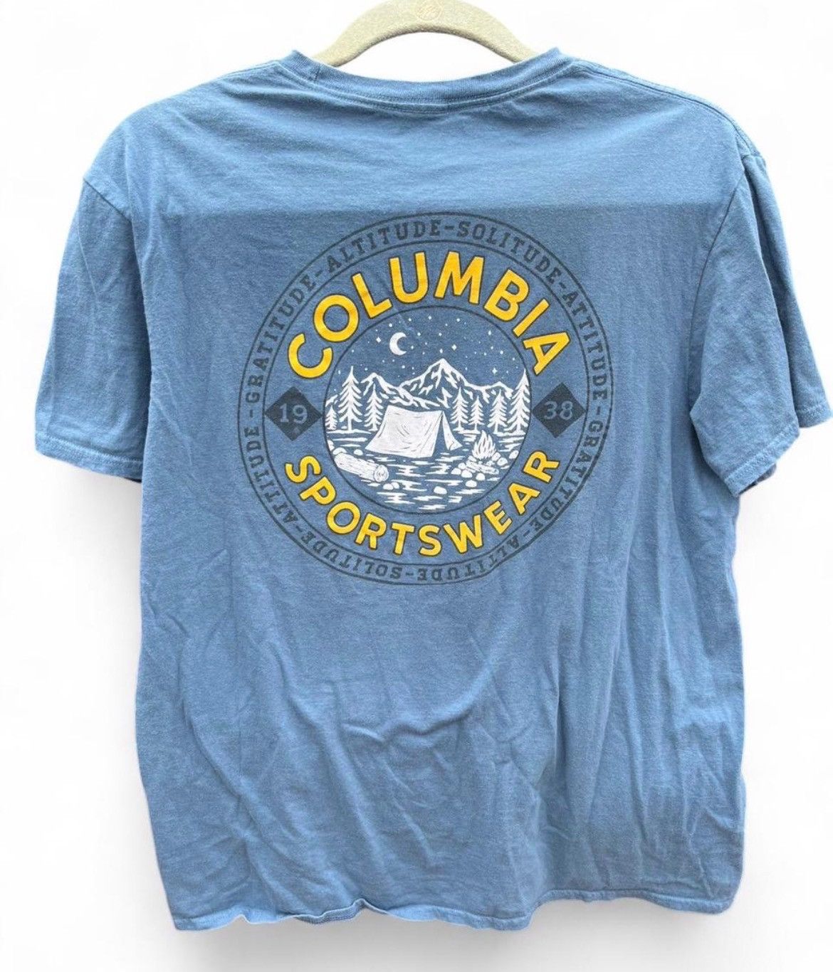 Columbia Sportswear Great Outdoors Camping Graphic T Shirt Hoodie, Sweatshirt | FlexRushtees.com