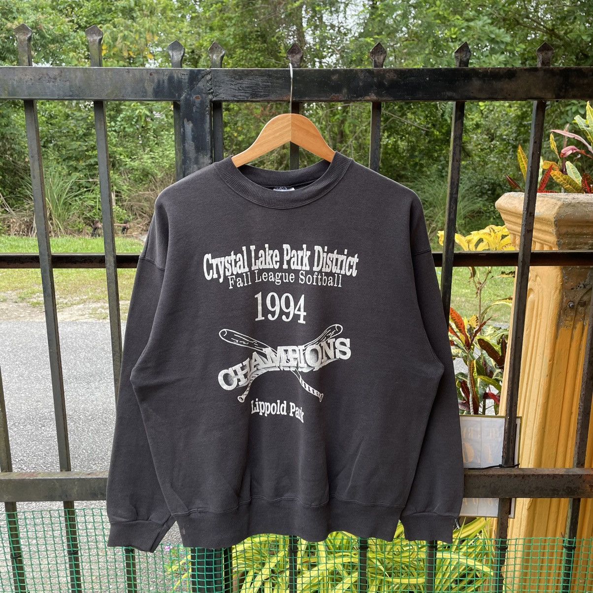 Vintage 1994 Crystal Lake Fall League Softball Sweatshirts T-Shirts, Hoodie | FlexRushtees.com