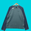 Patagonia Sweatshirt Mens M Blue Organic Cotton Crewneck Lightweight Pullover