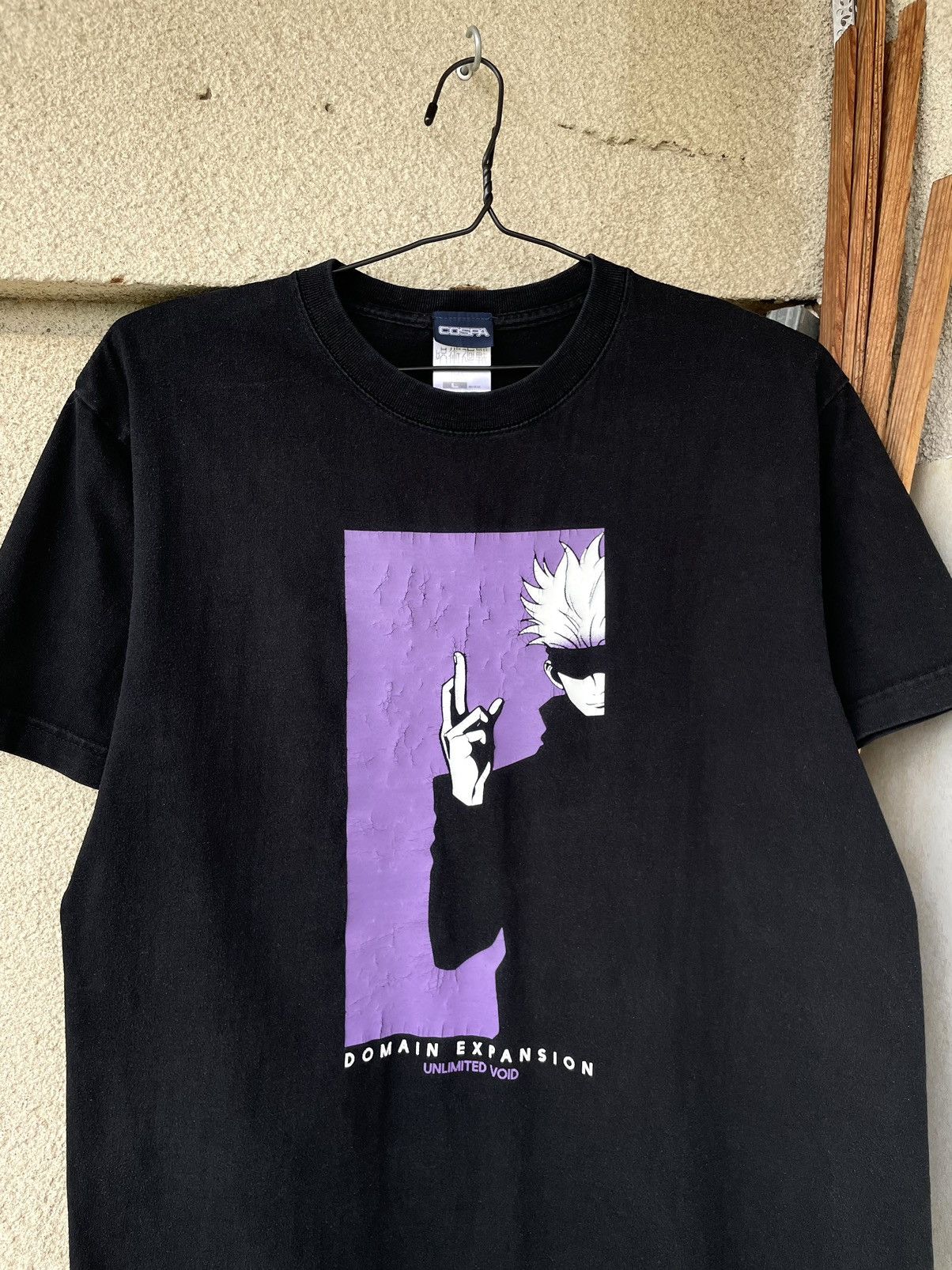 Anime Vintage 00s Jujutsu Kaisen Gojo Satoru Anime Manga T Shirt Hoodie, Sweatshirt | FlexRushtees.com