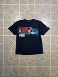 Hanes Vintage 2000 Jimi Hendrix Experience Band Rock T Black