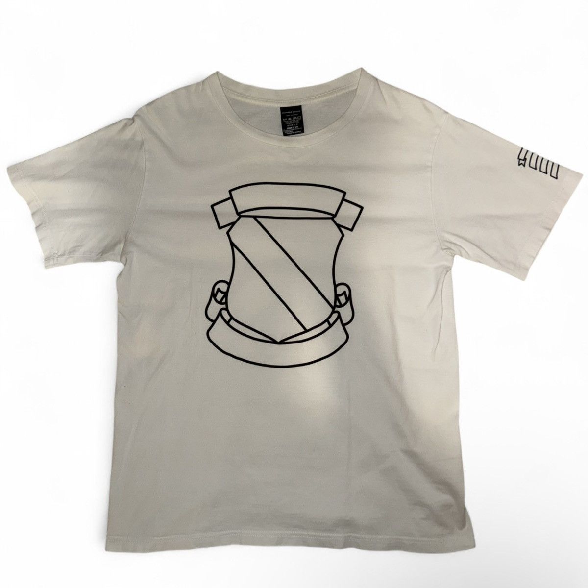 N Ine Number Nine White Shield T Shirt Hoodie, Sweatshirt | FlexRushtees.com
