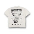 Cole Buxton Vintage White Patriot Logo Oversized T Shirt