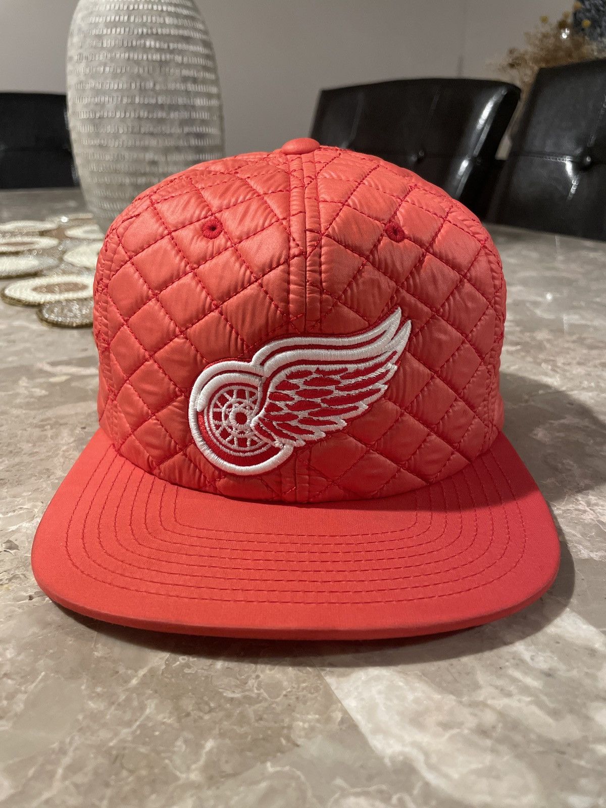 Ness Mitchell Ness Detroit Red Wings Nhl Quilted Snapback