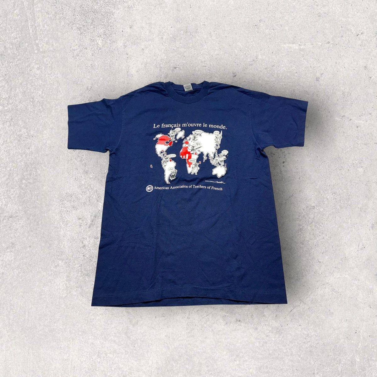 Vintage French Tee Hoodie, Sweatshirt | FlexRushtees.com