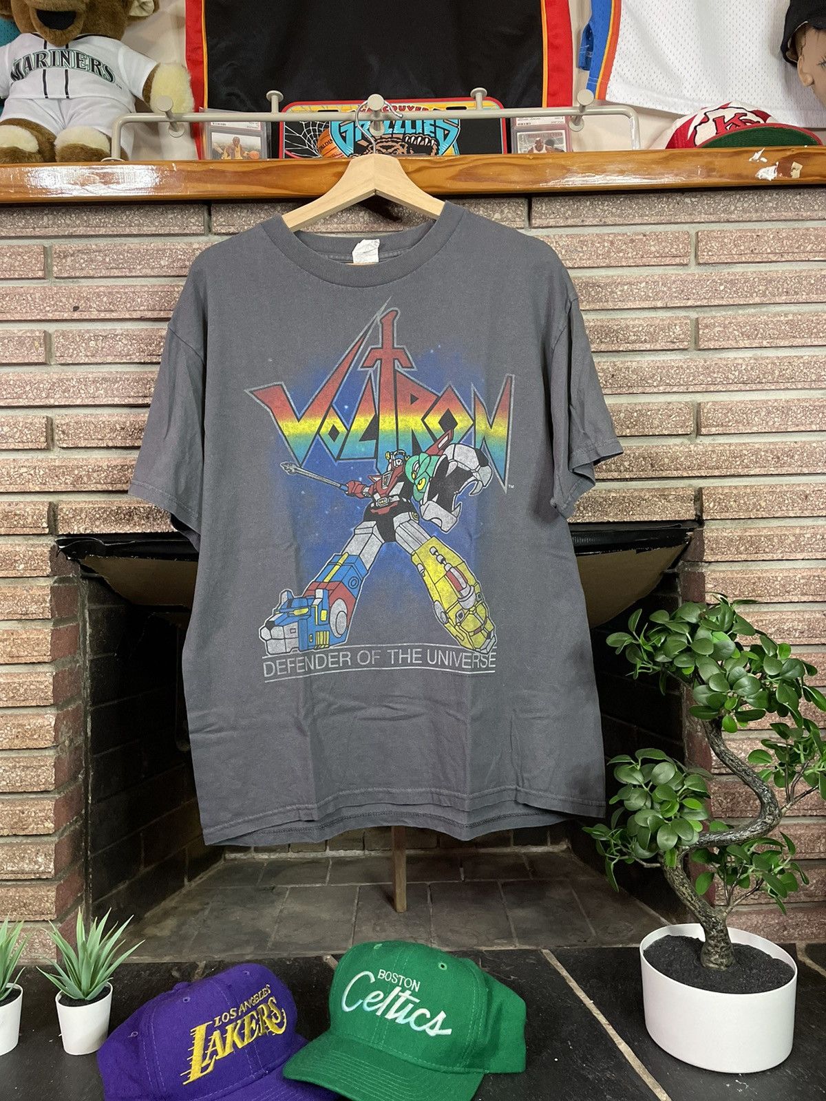 Alstyle Y2k Voltron Defender Of The Universe Cartoon Promo Tee Sizel