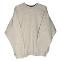 Vintage Fruit Of The Loom Light Grey Crewneck Sweatshirt Vintage
