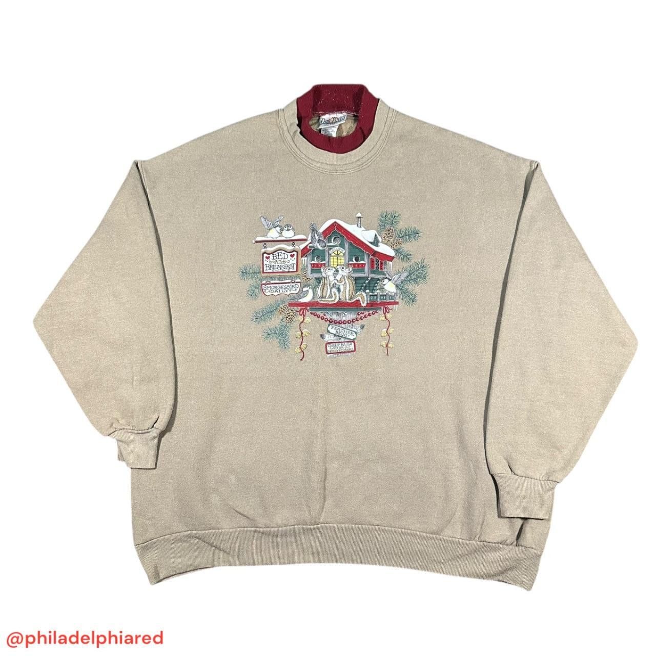Designer Vintage 1990s Day Breeze Winter Themed Crewneck Sweatshirt T-Shirts, Hoodie | FlexRushtees.com