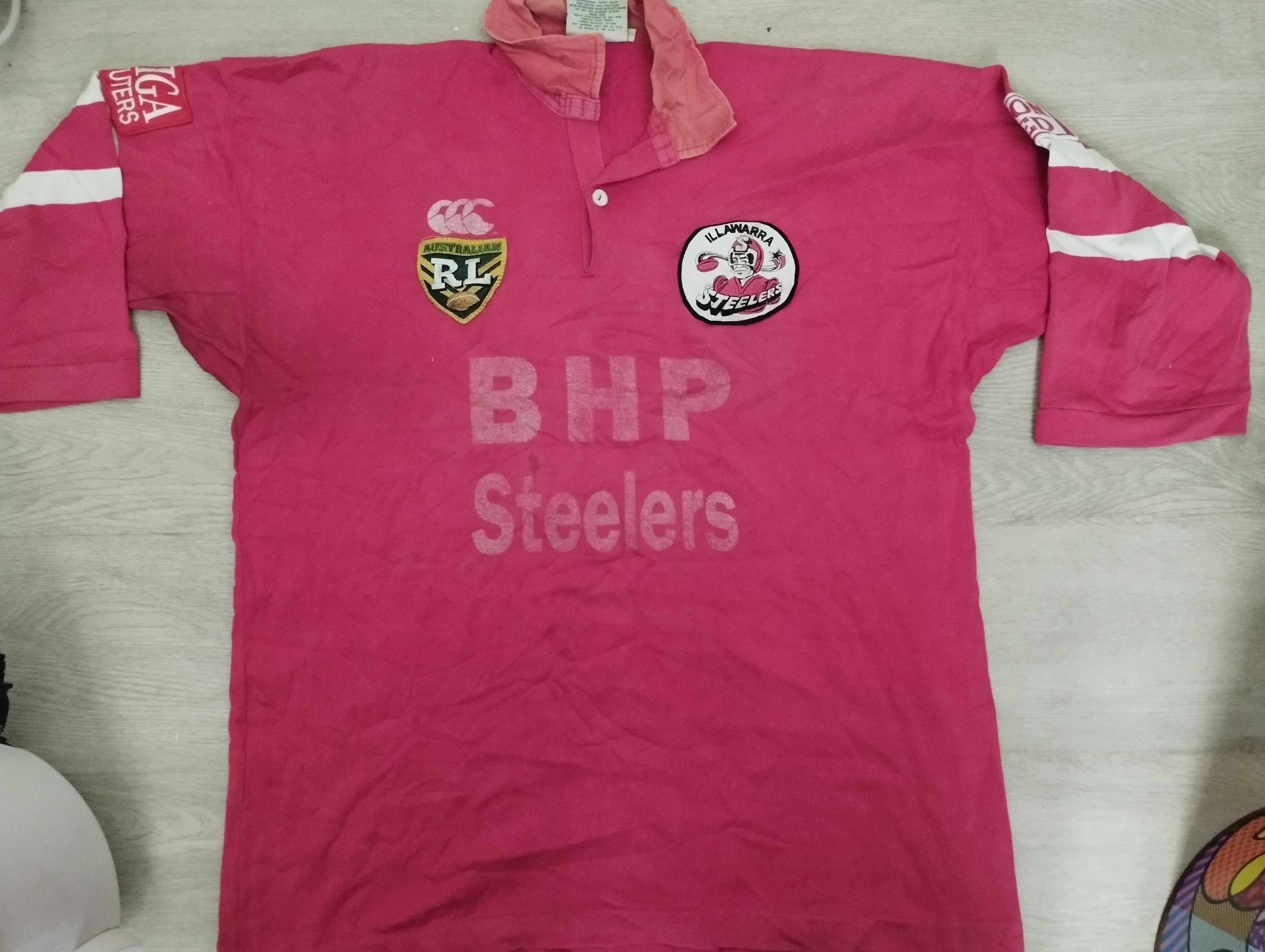 Vintage Illawarra Steeler Canterbury Australia Rugby League