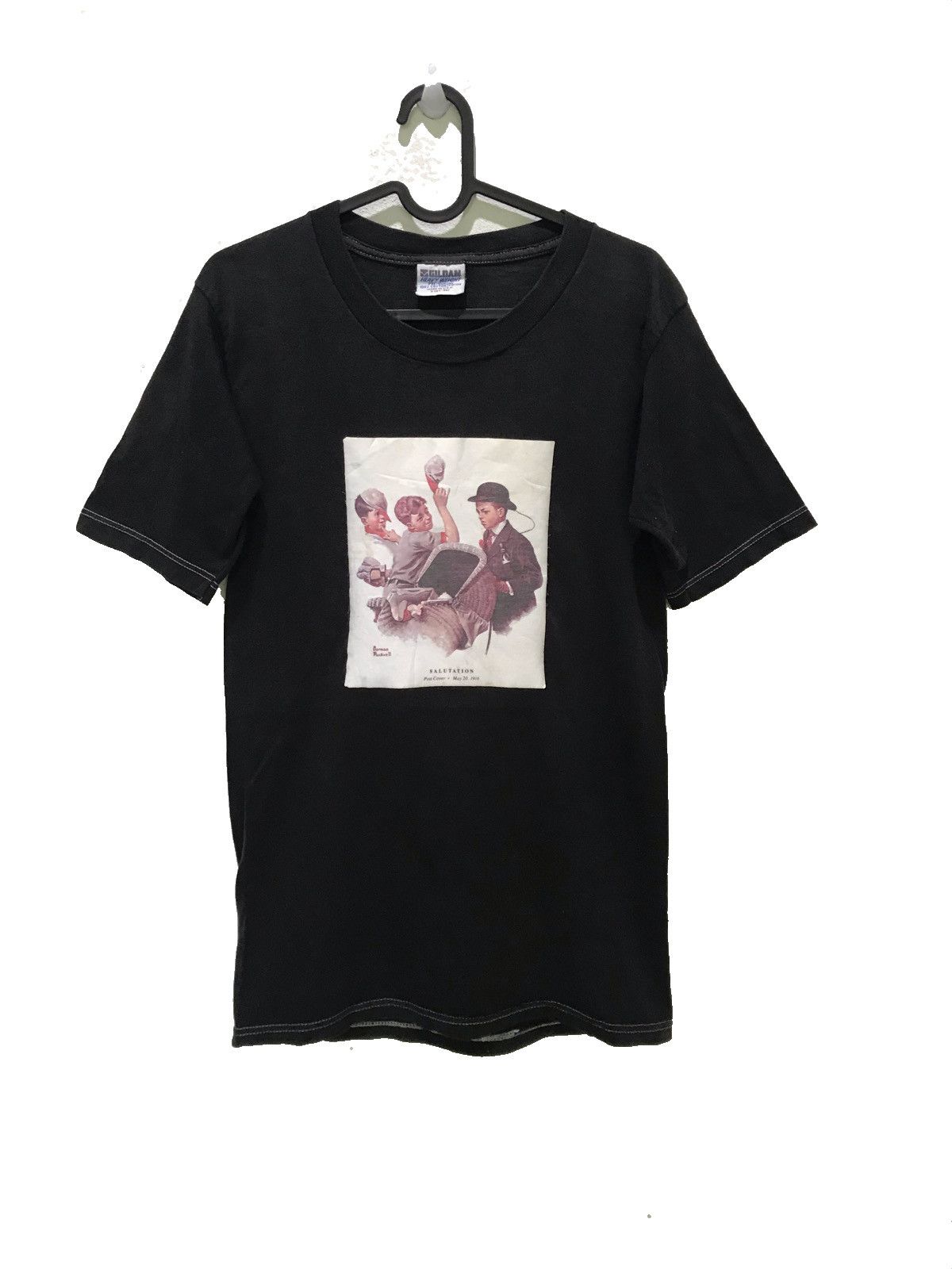 Vintage Norman Rockwell Photographer Post Cover Salutation T-Shirts, Hoodie, Sweatshirt | FlexRushtees.com