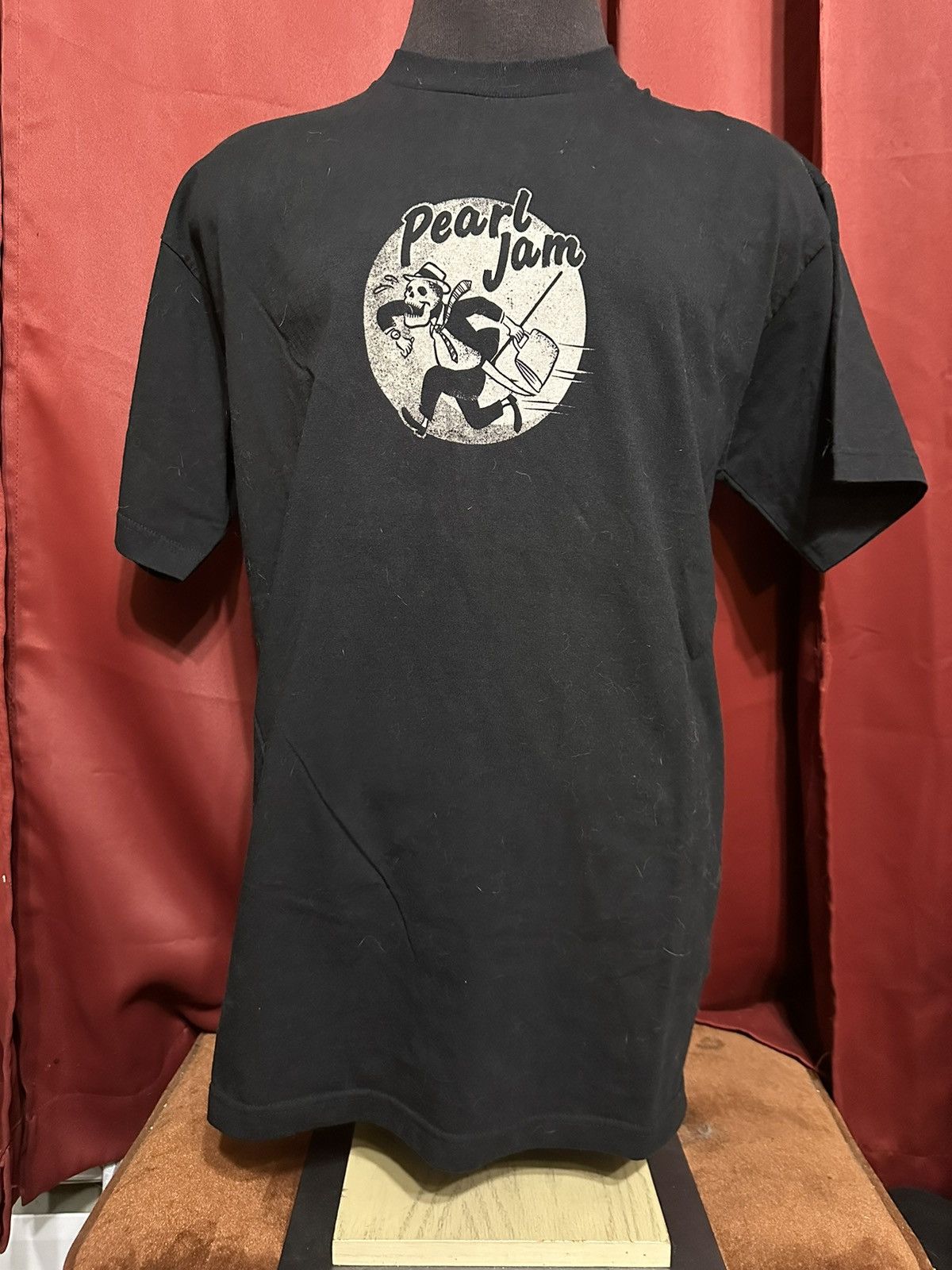 Vintage Pearl Jam Tshirt Y2k Concert Tour Grim Reaper Band Tee Grail Hoodie, Sweatshirt | FlexRushtees.com